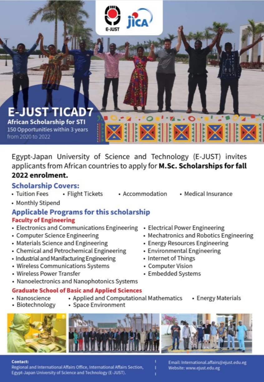 الاعلان عن 150 منحة دراسية ممولة بالكامل بالاضافة لتأمين والراتب الشهري