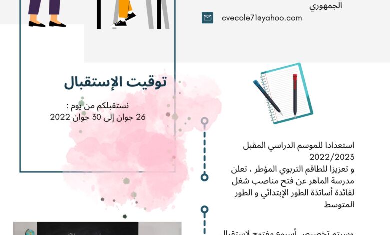 مدرسة الخاصة الماهر بالجزائر تفتح مناصب شغل أساتذة طور الابتدائي والمتوسط