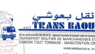 عرض عمل بشركة نقل البعوشي