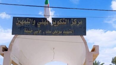 اعلان توظيف بمركز التكوين المهني والتمهين الشهيد سويعي سعد الوادي