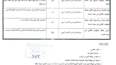 اعلان توظيف بالمؤسسة العمومية الاستشفائية عين البيضاء بأم البواقي