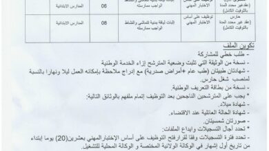 اعلان توظيف ببلدية تبسة 14 منصب