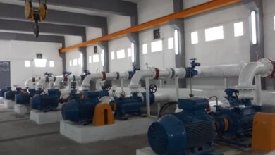 عرض عمل بمجمع دراسات وانجازات الري بشار