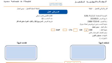 عروض عمل بوكالة التشغيل ولاية الجلفة