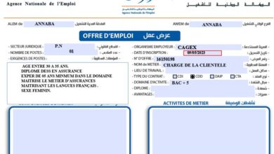 عرض عمل بشركة CAGEX في عنابة