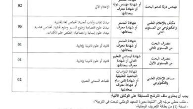 اعلان مسابقة توظيف وطنية بالمعهد الوطني للبحث في التربية للحاصلين على ليسانس والماستر