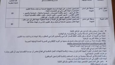 اعلان توظيف بمديرية التشغيل لولاية عين صالح