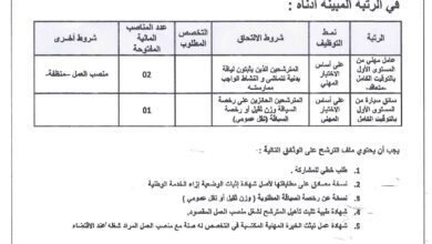 اعلان توظيف بالمؤسسة العمومية الاستشفائية الشهداء ساعد قرمش (السعودي/عمار/احميدة) سكيكدة