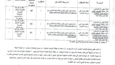 اعلان توظيف بمديرية الأشغال العمومية لولاية تيبازة