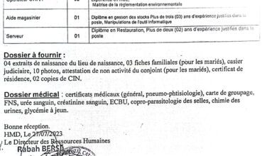 عرض عمل بشركة سبيتال CIEPTAL عين صالح