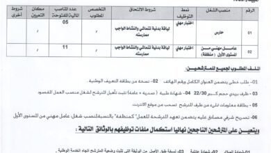 اعلان توظيف بمديرية الخدمات الجامعية لولاية باتنة وسط 16 منصب