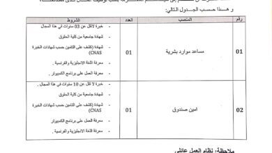 عرض عمل بشركة TGCTP في تخصصات الادارة والنظافة