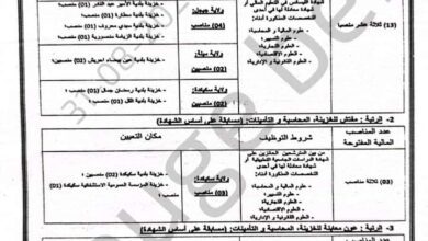 اعلان توظيف بمديرية الجهوية للخزينة بقسنطينة بولايات قسنطينة.ميلة.جيجل.سكيكدة