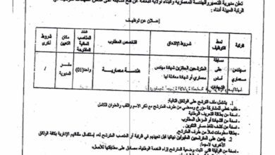 اعلان توظيف بمديرية التعمير والهندسة المعمارية والبناء لولاية النعامة