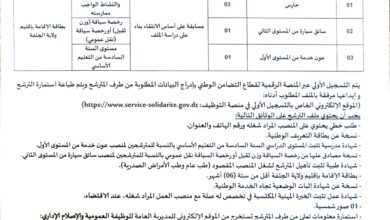 اعلان توظيف بمؤسسة الطفولة المسعفة الجلفة