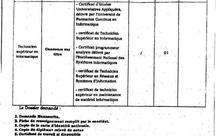 اعلان توظيف بالمؤسسة العمومية الاستشفائية عين التوتة باتنة