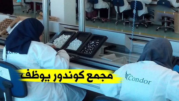 عرض عمل بشركة كوندور Spa condor electronics (أعوان تركيب)