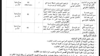 اعلان توظيف ببلدية أمالو ولاية بجاية