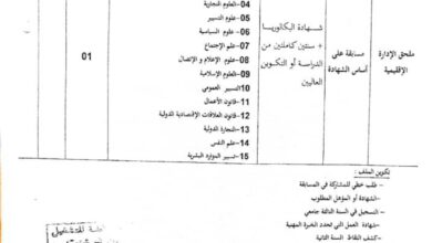 اعلانات توظيف ببلدية عين تيموشنت