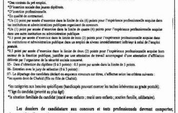 اعلان توظيف بالمؤسسة العمومية للصحة الجوارية ببوقدير الشلف