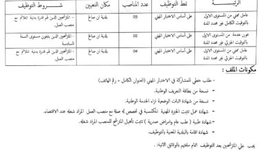 اعلان توظيف ببلدية عين صالح