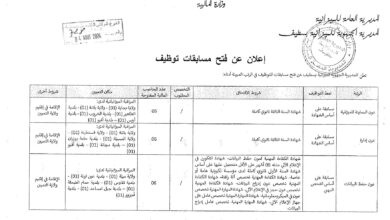 اعلان مسابقة توظيف بالمديرية الجهوية للميزانية بسطيف بولاية بجاية.قسنطينة.جيجل.قسنطينة.باتنة.ميلة