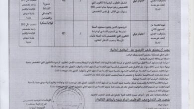 اعلان توظيف بمديرية النشاط الاجتماعي والتضامن لولاية بسكرة