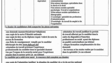 اعلان توظيف ببلدية قصر البخاري ولاية المدية
