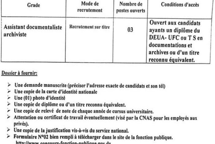 اعلان توظيف بالمركز الاستشفائي الجامعي تيزي وزو