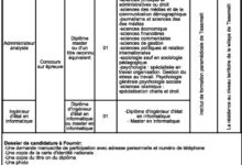 فتح مسابقة توظيف بالمعهد الوطني للتكوين شبه الطبي بتيسمسيلت