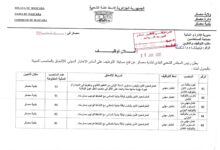 اعلانات توظيف ببلدية معسكر