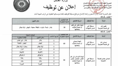 مسابقة توظيف بالمديرية العامة لإدارة السجون وإعادة الإدماج في عدة ولايات