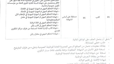 اعلان عن توظيف مديرية نشاط الاجتماعي عين قزام
