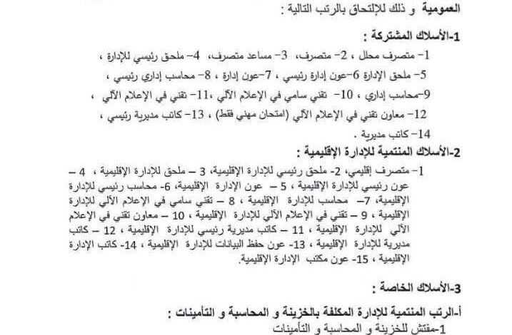 جامعة التكوين المتواصل تعلن عن فتح دورة وطنية لإجراء مسابقات واختبارات مهنية