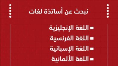 مطلوب أساتذة في مختلف المواد بمؤسسة نور أكاديمي التعليمية