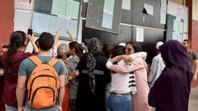 عدد الناجحين في شهادة البكالوريا الذين تحصلو على معدل 10 فما فوق