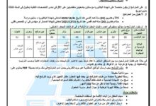 إعلان عن مسابقة تكوين لتوظيف مراقبين جويين في عدة ولايات