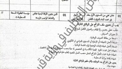 فتح مسابقة توظيف مؤسسة الطفولة المسعفة لقسنطينة 1