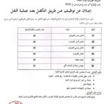 فتح باب الترشح للتوظيف عن طريق التكفل بمديرية الضرائب