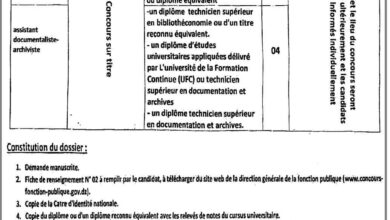 اعلان مسابقة توظيف بالمديرية التربية لولاية المغير
