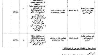 اعلان مسابقة توظيف في بلدية الأبيار ولاية الجزائر