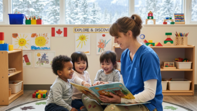 فرص العمل في رعاية الأطفال بكندا: دليلك الكامل للمبتدئين