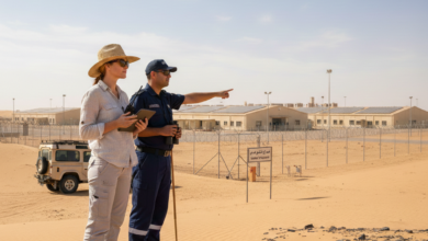 اعلان توظيف مفتشين امن واعوان حراسة