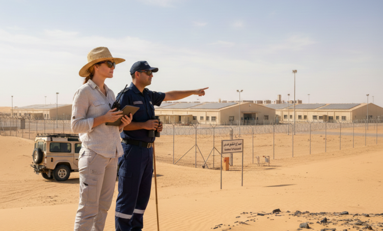 اعلان توظيف مفتشين امن واعوان حراسة