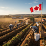 مطلوب عمال في مزرعة انتاج البطاطس بكندا براتب 16 دولار في الساعة