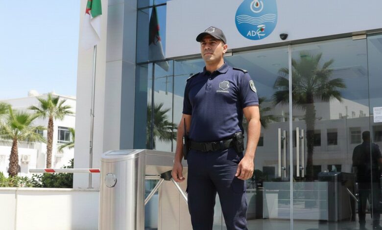 اعلان توظيف اعوان حراسة في المؤسسة العمومية الجزائرية للمياه