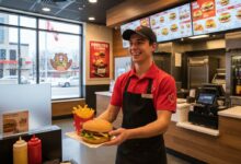 فرصة عمل في مطعم وجبات سريعة بكندا: دليلك الكامل للتقديم