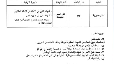 اعلان توظيف بالمؤسسة العمومية الإستشفائية بن سرور المسيلة