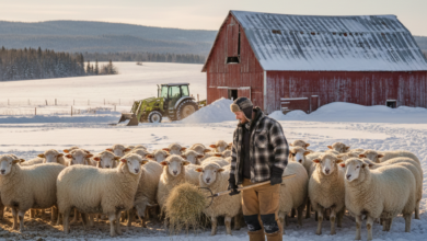 فرصة عمل في كندا 2026: عامل رعاية الماشية بدون شهادة أو لغة