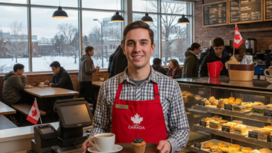مطلوب عامل خدمة في الكافيتريا بكندا